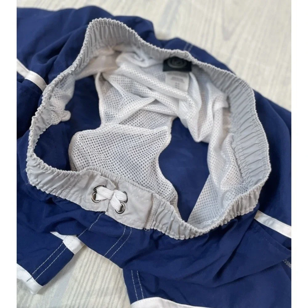 Outerstuff NHL Big Boys‎ Youth XL 18 Swim Shorts Toronto Maple Leafs Bieber Blue